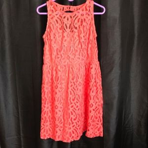 ENFOCUS STUDIO Coral Lace Dress